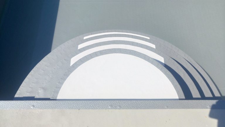 Murovaný bazén s fóliou RENOLIT ALKORPLAN3000 Platinum