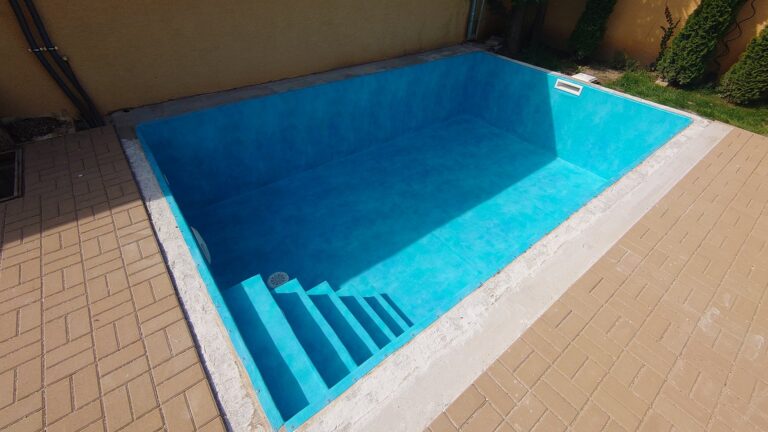 Murovaný bazén s fóliou RENOLIT ALKORPLAN VOGUE Summer