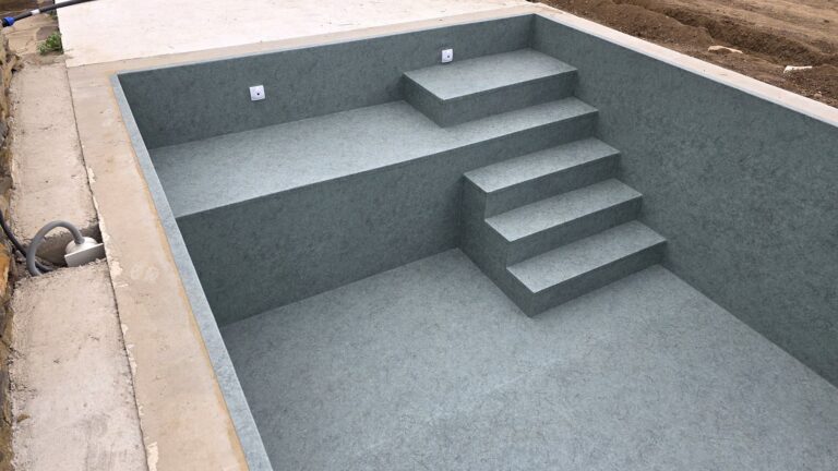 Murovaný bazén s fóliou HAOGENPLAST Stoneflex Forest 3D